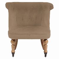 кресло amelie french country chair светло-коричневое в Ульяновске