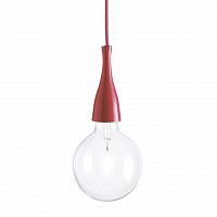 подвесной светильник ideal lux minimal sp1 rosso в Ульяновске