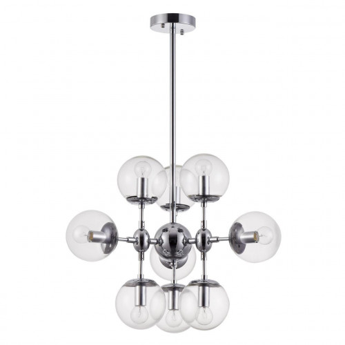 подвесная люстра freya richard fr5596pl-09ch хром в Ульяновске