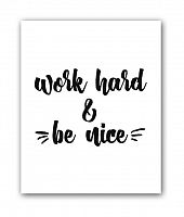 постер be nice а3 в Ульяновске