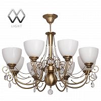 подвесная люстра mw-light фелиция 347016608 белая в Ульяновске