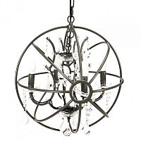 люстра foucault's orb crystal (47*47*64) коричневая в Ульяновске