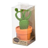 ножницы cactus с держателем, оранжевые с зеленым в Ульяновске
