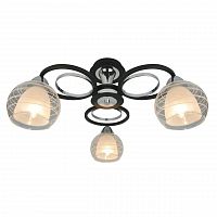 потолочная люстра arte lamp ginevra a1604pl-3bk в Ульяновске