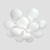 потолочная светодиодная люстра ambrella light orbital cloud fc26/12 wh 432w d1140 в Ульяновске