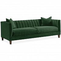 диван penelope sofa прямой зеленый в Ульяновске