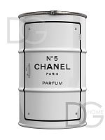 декоративная бочка- шкаф chanel №5 white xl в Ульяновске