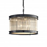 люстра essex crystal 45 черное основание, прозрачное стекло в Ульяновске