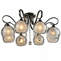 потолочная люстра idlamp merinella 877/8pf-darkchrome в Ульяновске