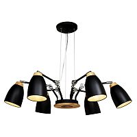 подвесная люстра loft it restor loft4402/6bl в Ульяновске
