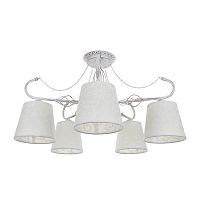 потолочная люстра idlamp vilucchio 556/5pf-whitepatina в Ульяновске