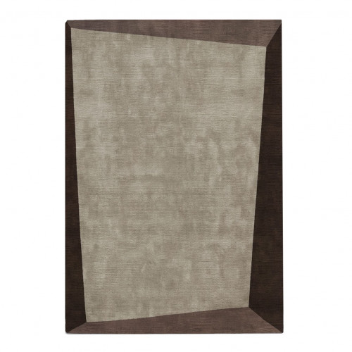 ковер dipped frame dark bege 240x340 бежевый в Ульяновске