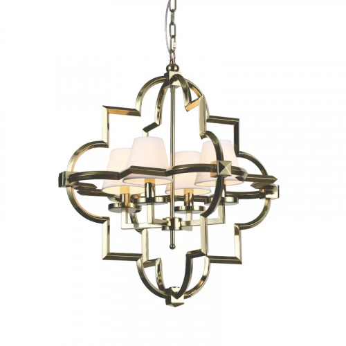 люстра mandeville m gold от delight collection золото, белая в Ульяновске