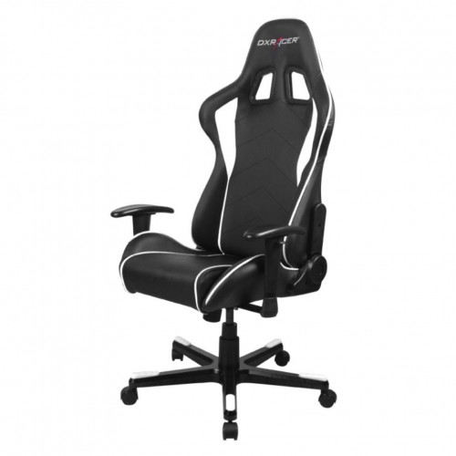 кресло геймерское dxracer formula черно-белое в Ульяновске