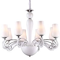 подвесная люстра arte lamp biancaneve a8110lm-8wh в Ульяновске