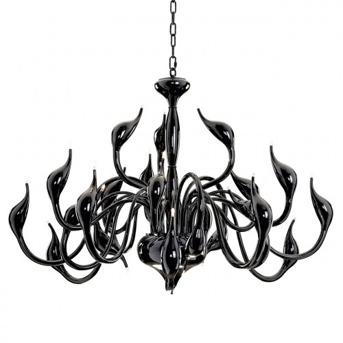 подвесная люстра lightstar cigno collo bk 751247 в Ульяновске