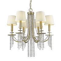 люстра p68058-6b от delight collection золото/бежевая в Ульяновске