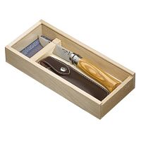 нож stainless steel с ручкой из оливы 8,5 см в Ульяновске