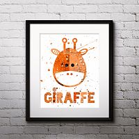 постер giraffe а4 в Ульяновске