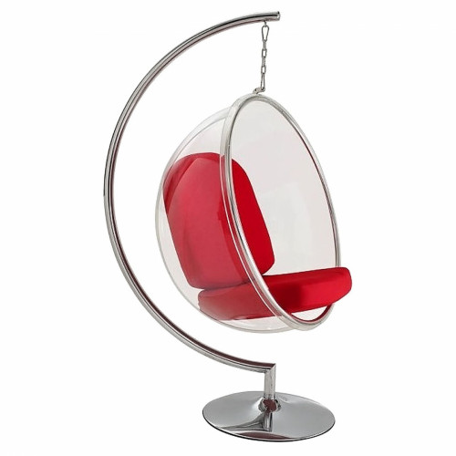 кресло bubble chair with stand красное в Ульяновске