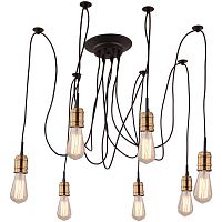 подвесная люстра arte lamp mazzetto a4290sp-7bk в Ульяновске