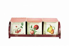 набор емкостей для хранения на подставке fruits в Ульяновске